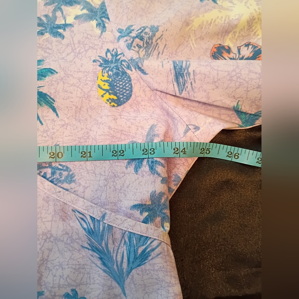 SB Scrubs Lavender Floral Print V-Neck Scrub Top | Size XL - Picture 6 of 10